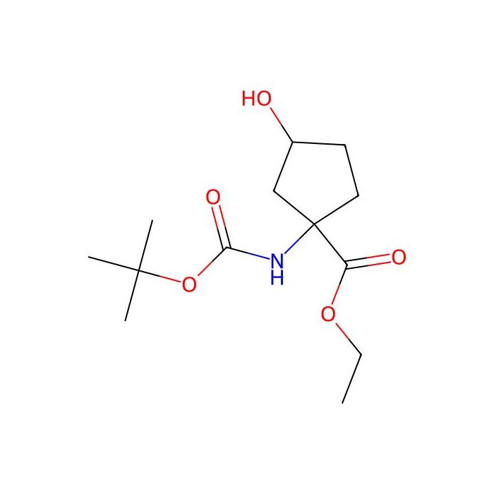 ethyl 1-(tert-butoxycarbonylamino)-3-hydroxy-cyclopentanecarboxylate - ≥97% CAS No(887986-01-8) by Aladdin Scientific