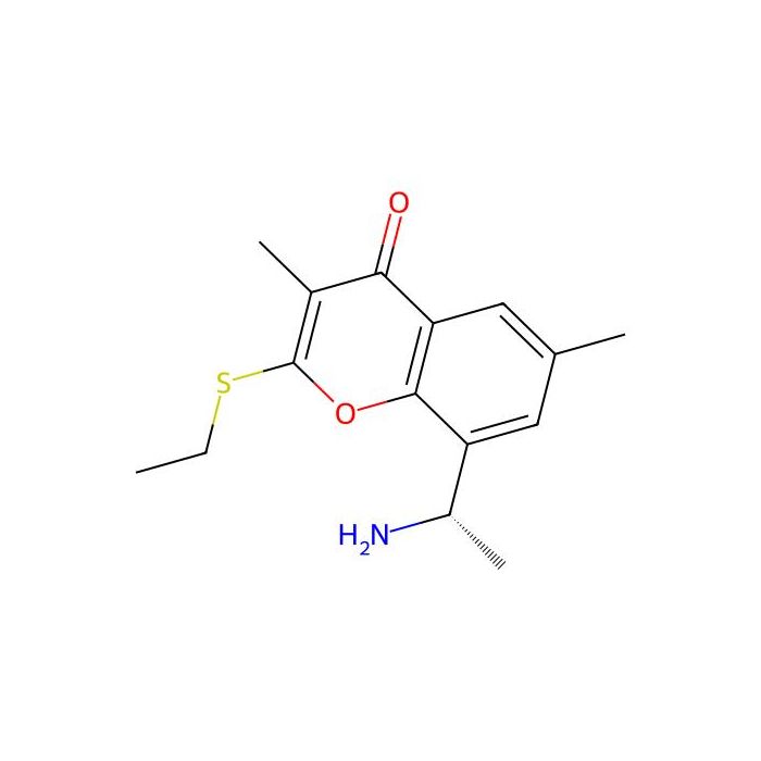 8-[(1S)-1-aminoethyl]-2-ethylsulfanyl-3,6-dimethyl-chromen-4-one - ≥97% CAS No(2891580-82-6) by Aladdin Scientific