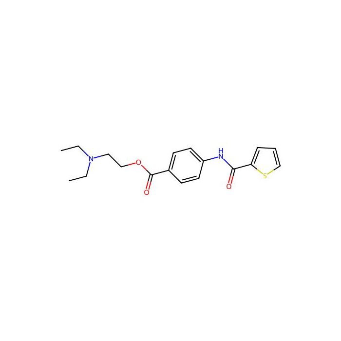 2-(Diethylamino)ethyl 4-(Thiophene-2-carboxamido)benzoate - ≥97% CAS No(712305-93-6) by Aladdin Scientific