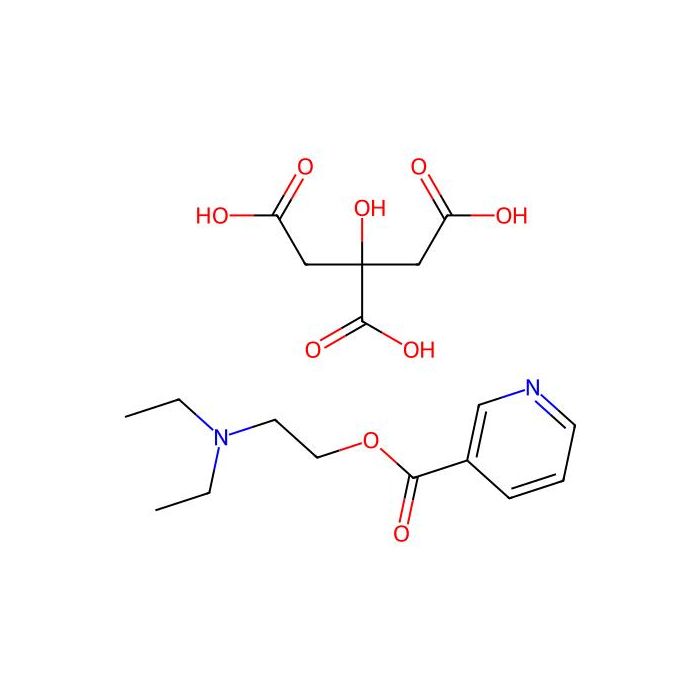 2-(Diethylamino)ethyl nicotinate 2-hydroxypropane-1， 2， 3-tricarboxylate - ≥98% CAS No(1641-74-3) by Aladdin Scientific