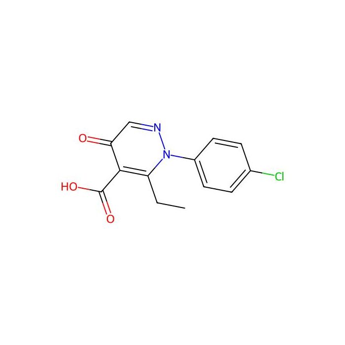 2-(4-Chlorophenyl)-3-ethyl-5-oxo-2，5-dihydropyridazine-4-carboxylic acid - ≥95% CAS No(129025-54-3) by Aladdin Scientific