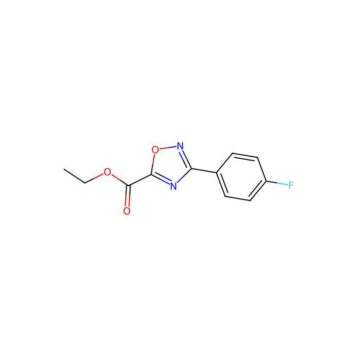 Ethyl 3-(4-fluorophenyl)-1,2,4-oxadiazole-5-carboxylate - ≥95% CAS No(163719-81-1) by Aladdin Scientific
