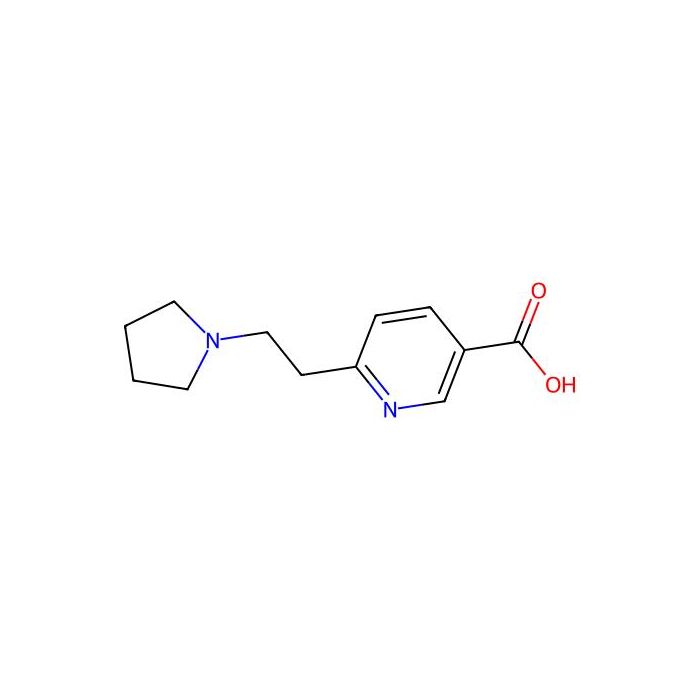 6-(2-(Pyrrolidin-1-yl)ethyl)nicotinic acid - ≥98% CAS No(387350-41-6) by Aladdin Scientific