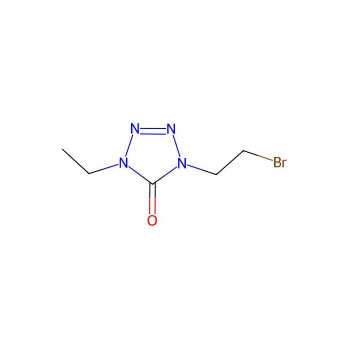 1-(2-bromoethyl)-4-ethyl-1，4-dihydro-5H-tetrazol-5-one - ≥95% CAS No(84501-67-7) by Aladdin Scientific