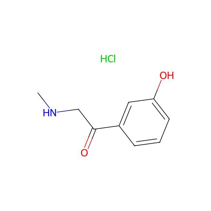 1-(3-hydroxyphenyl)-2-(MethylaMino)ethanone hydrochloride -  CAS No(94240-17-2) by Aladdin Scientific