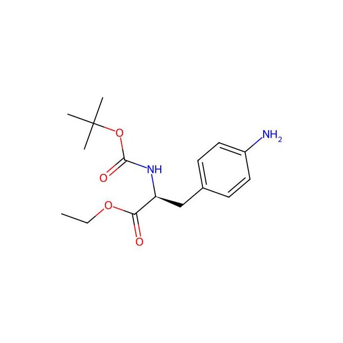 (S)-Ethyl 3-(4-aminophenyl)-2-((tert-butoxycarbonyl)amino)propanoate - ≥95% CAS No(67630-01-7) by Aladdin Scientific