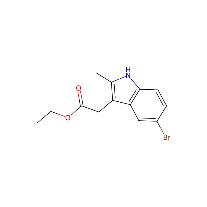 Ethyl 2-(5-bromo-2-methyl-1H-indol-3-yl)acetate - ≥96% CAS No(72016-68-3) by Aladdin Scientific