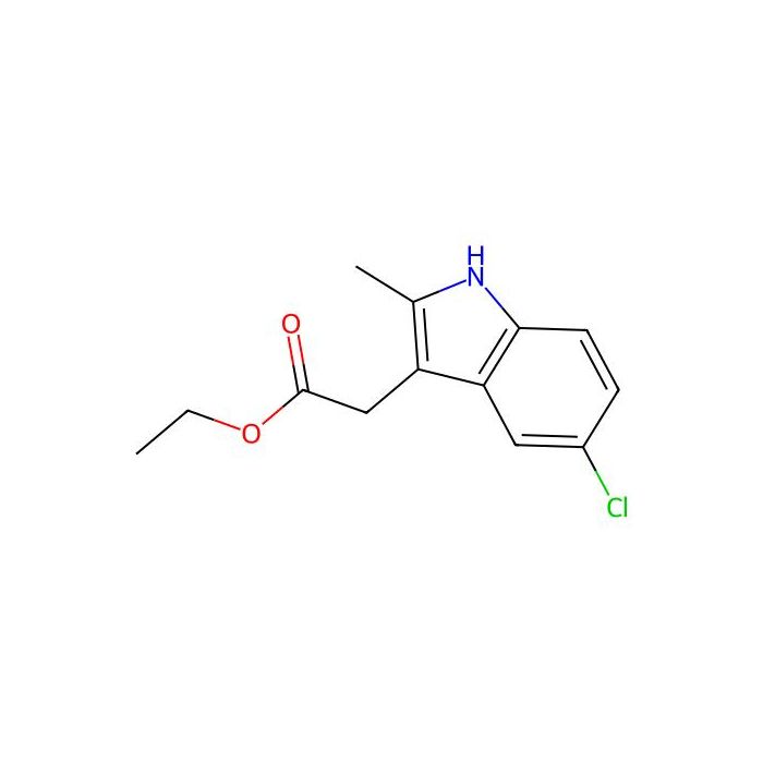 Ethyl 2-(5-chloro-2-methyl-1H-indol-3-yl)acetate - ≥97% CAS No(3446-72-8) by Aladdin Scientific