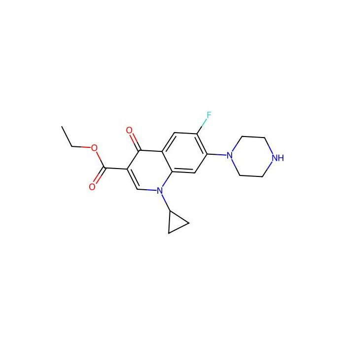 Ethyl 1-cyclopropyl-6-fluoro-4-oxo-7-(piperazin-1-yl)-1,4-dihydroquinoline-3-carboxylate - ≥95% CAS No(105404-65-7) by Aladdin Scientific