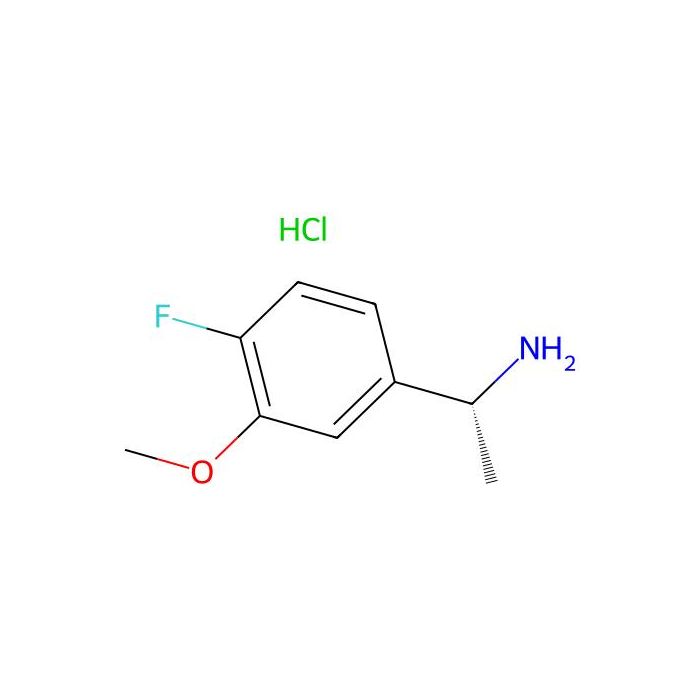 (1R)-1-(4-FLUORO-3-METHOXYPHENYL)ETHYLAMINE-HCl - ≥95% CAS No(1256944-96-3) by Aladdin Scientific