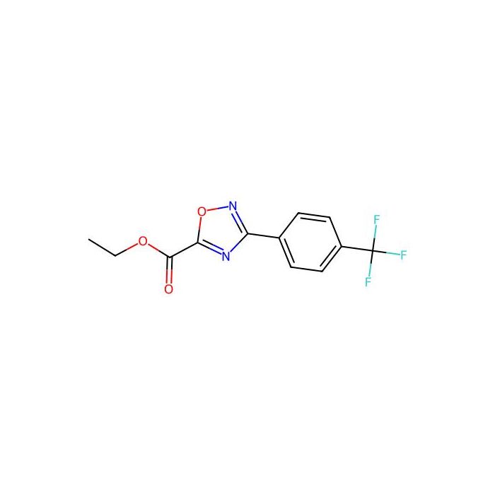 Ethyl 3-(4-(trifluoromethyl)phenyl)-1，2，4-oxadiazole-5-carboxylate - ≥98% CAS No(163719-82-2) by Aladdin Scientific