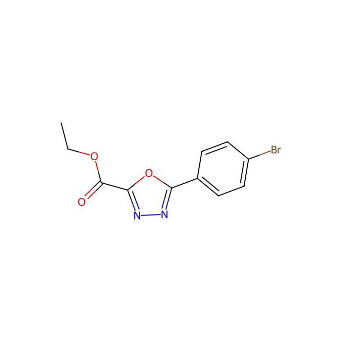 Ethyl 5-(4-bromophenyl)-1，3，4-oxadiazole-2-carboxylate - ≥97% CAS No(931760-32-6) by Aladdin Scientific