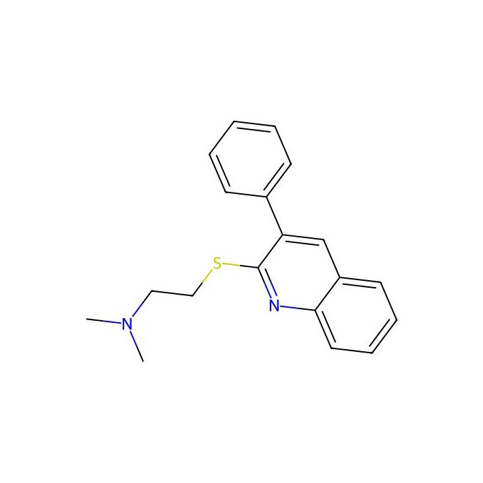 Ethanamine， N，N-dimethyl-2-[(3-phenyl-2-quinolinyl)thio]- - ≥95% CAS No(85273-95-6) by Aladdin Scientific