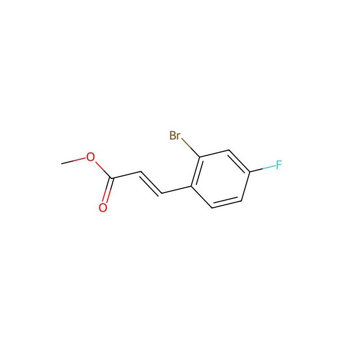 (E)-Methyl 3-(2-bromo-4-fluorophenyl)acrylate - ≥98% CAS No(404575-30-0) by Aladdin Scientific