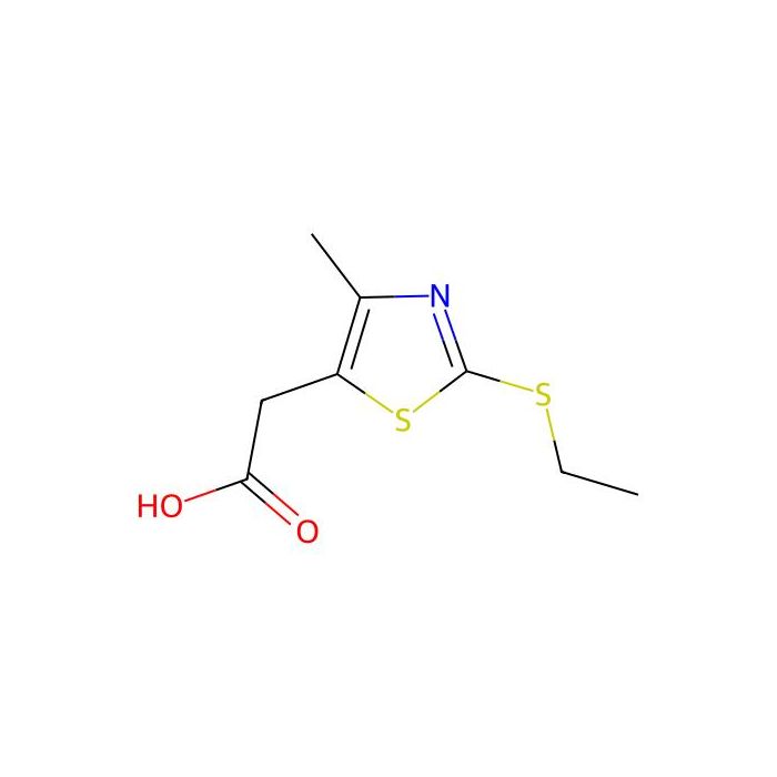2-(2-(Ethylthio)-4-methylthiazol-5-yl)acetic acid - ≥95% CAS No(105523-29-3) by Aladdin Scientific