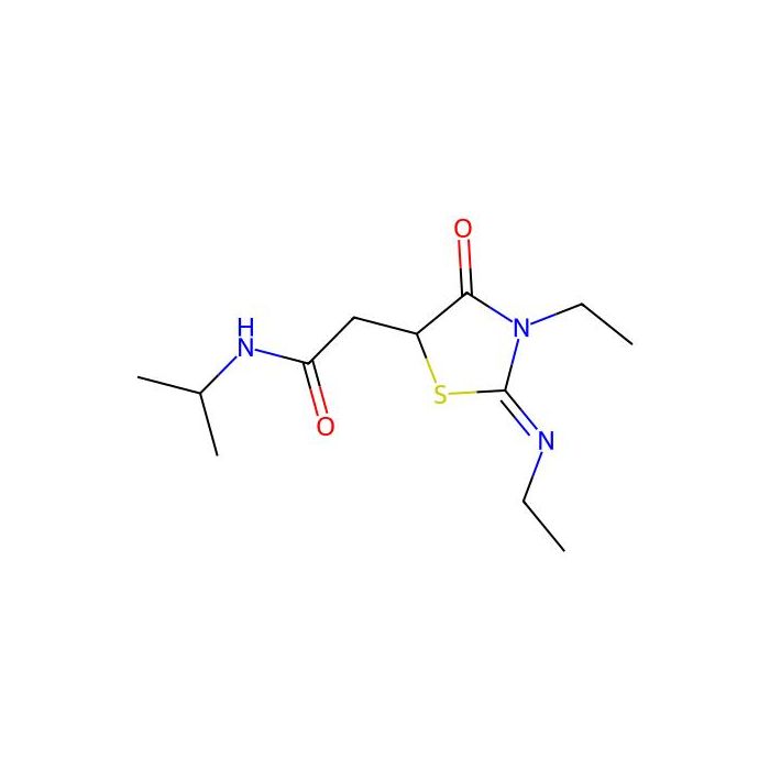 2-(3-Ethyl-2-ethylimino-4-oxo-thiazolidin-5-yl)-N-isopropyl-acetamide -  CAS No(469876-39-9) by Aladdin Scientific