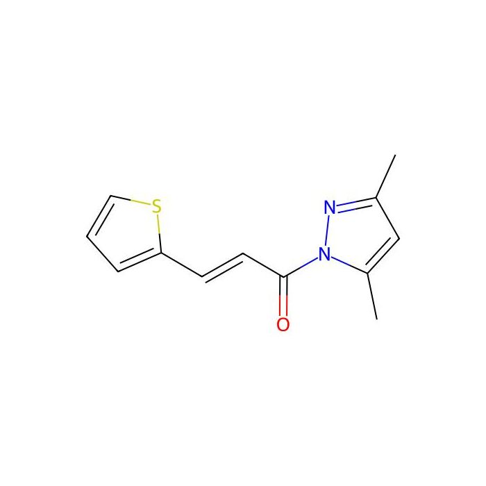 (2E)-1-(3,5-dimethyl-1H-pyrazol-1-yl)-3-(thiophen-2-yl)prop-2-en-1-one -  CAS No(479257-95-9) by Aladdin Scientific