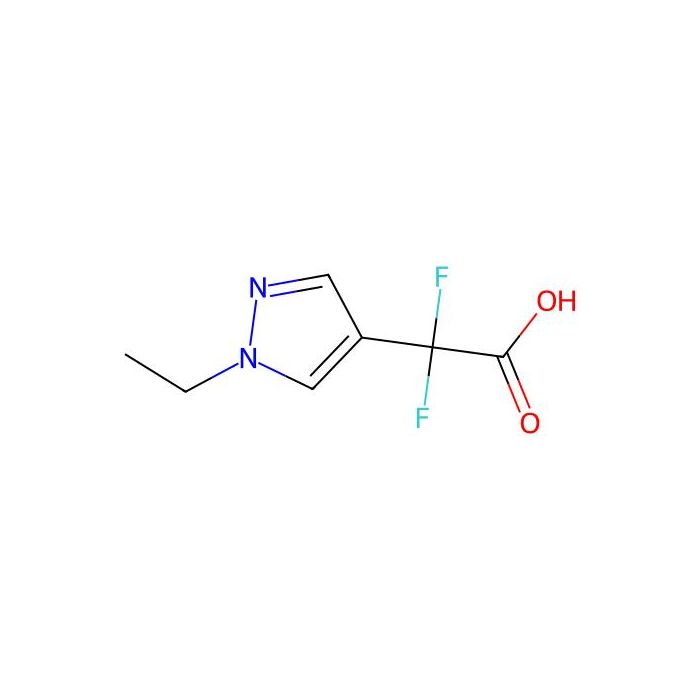 2-(1-ethyl-1H-pyrazol-4-yl)-2,2-difluoroacetic acid - ≥95% CAS No(1249324-44-4) by Aladdin Scientific