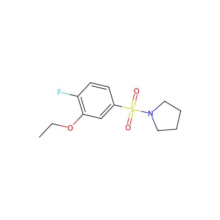 1-(3-Ethoxy-4-fluorophenyl)sulfonylpyrrolidine - ≥98% CAS No(714211-11-7) by Aladdin Scientific