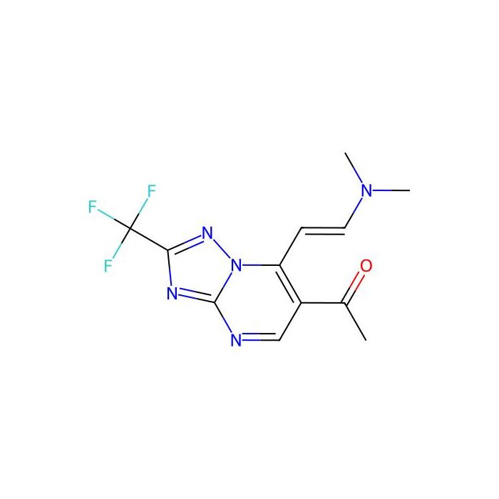 1-[7-[(E)-2-(dimethylamino)vinyl]-2-(trifluoromethyl)[1,2,4]triazolo[1,5-a]pyrimidin-6-yl]ethanone -  CAS No(1374510-76-5) by Aladdin Scientific