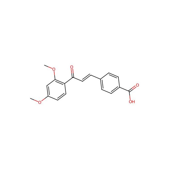 (E)-4-(3-(2,4-dimethoxyphenyl)-3-oxoprop-1-en-1-yl)benzoic acid - ≥98% CAS No(1638521-29-5) by Aladdin Scientific