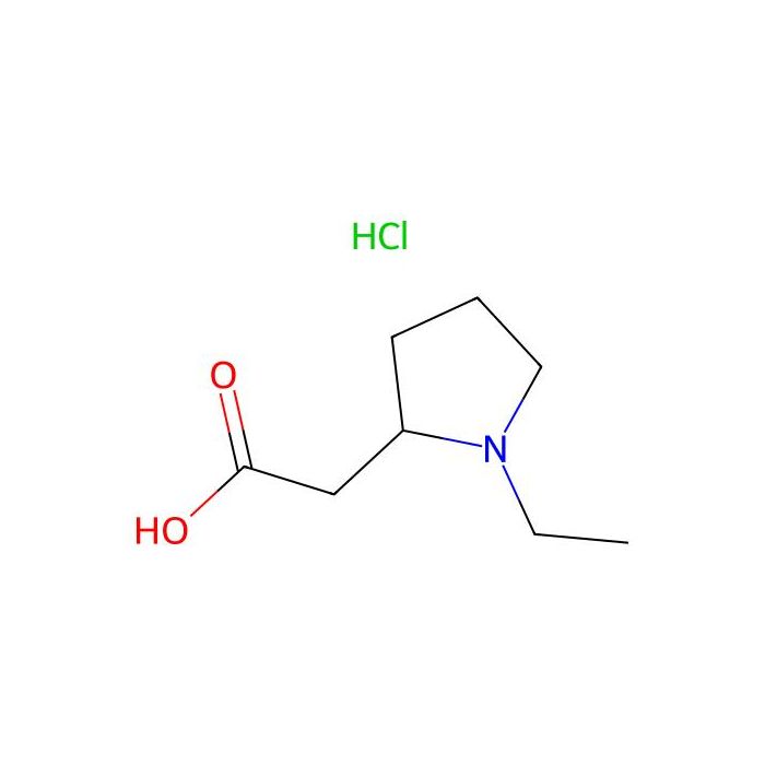 2-(1-Ethylpyrrolidin-2-yl)acetic acid hydrochloride - ≥97% CAS No(42791-85-5) by Aladdin Scientific