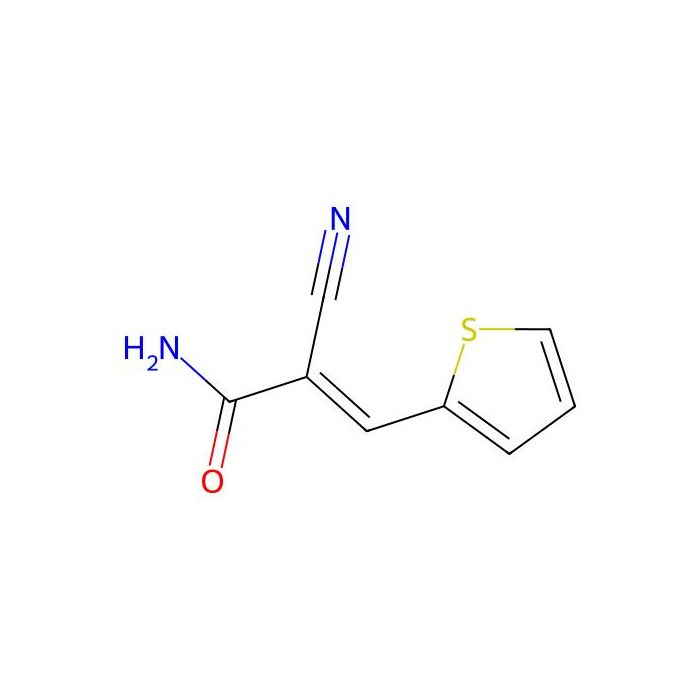 (2E)-2-cyano-3-(thiophen-2-yl)prop-2-enamide - ≥98% CAS No(97006-41-2) by Aladdin Scientific