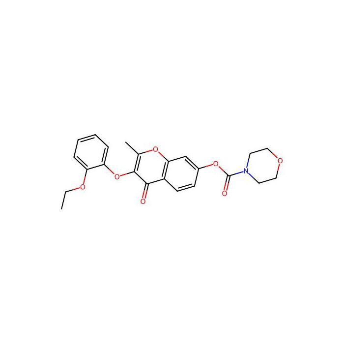 3-(2-ethoxyphenoxy)-2-methyl-4-oxo-4H-chromen-7-yl morpholine-4-carboxylate -  CAS No(637750-76-6) by Aladdin Scientific