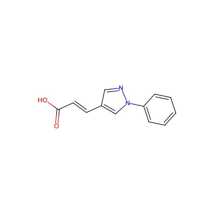(2E)-3-(1-phenyl-1H-pyrazol-4-yl)prop-2-enoic acid - ≥95% CAS No(27268-04-8) by Aladdin Scientific