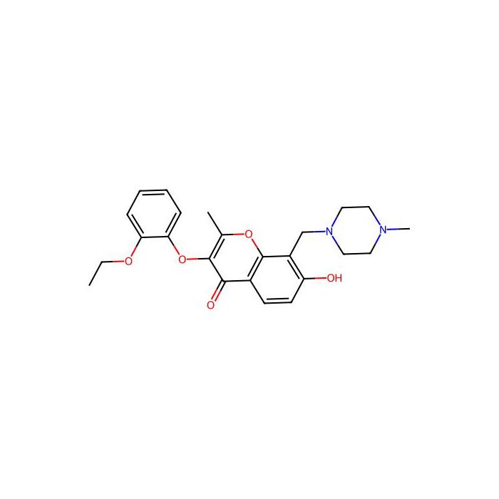 3-(2-ethoxyphenoxy)-7-hydroxy-2-methyl-8-((4-methylpiperazin-1-yl)methyl)-4H-chromen-4-one -  CAS No(844835-75-2) by Aladdin Scientific
