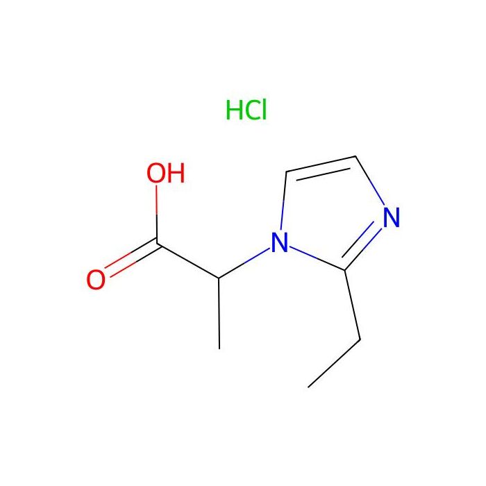 2-(2-Ethyl-imidazol-1-YL)-propionic acid hydrochloride - ≥95% CAS No(1219346-32-3) by Aladdin Scientific