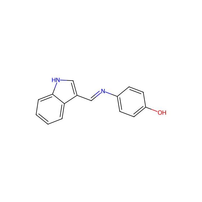 (E)-4-(((1H-indol-3-yl)methylene)amino)phenol - ≥98% CAS No(1401664-05-8) by Aladdin Scientific