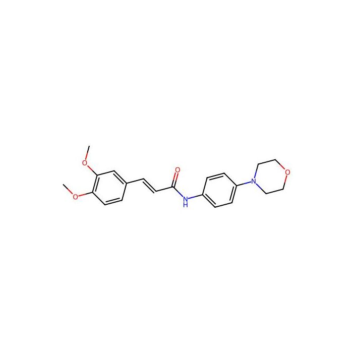 (2E)-3-(3,4-dimethoxyphenyl)-N-[4-(morpholin-4-yl)phenyl]prop-2-enamide -  CAS No(301304-79-0) by Aladdin Scientific