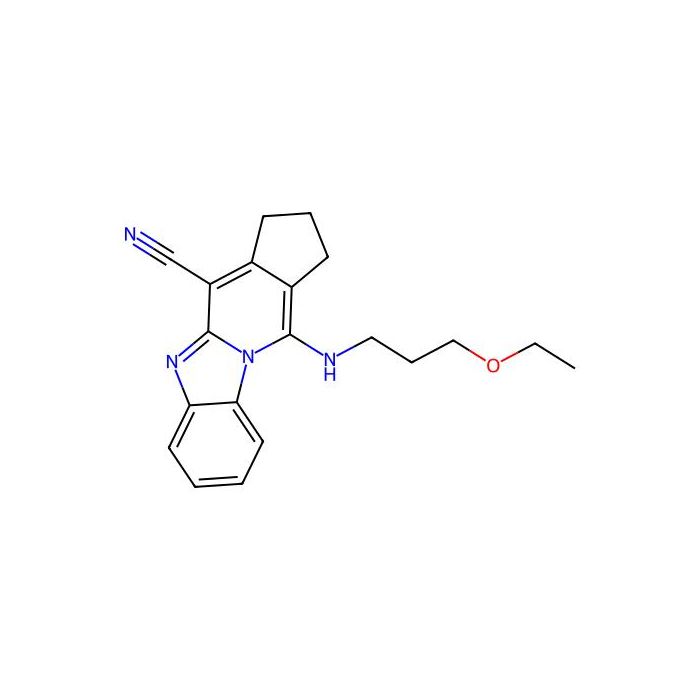 11-[(3-ethoxypropyl)amino]-2,3-dihydro-1H-cyclopenta[4,5]pyrido[1,2-a]benzimidazole-4-carbonitrile -  CAS No(307327-31-7) by Aladdin Scientific