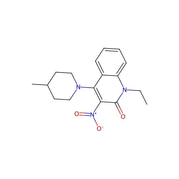 1-ethyl-4-(4-methylpiperidin-1-yl)-3-nitroquinolin-2(1H)-one -  CAS No(500198-48-1) by Aladdin Scientific