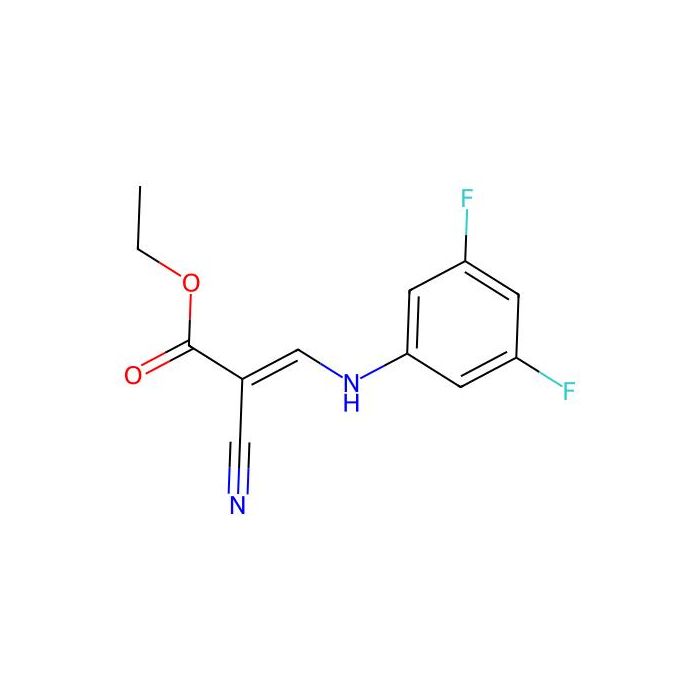 (E)-ethyl 2-cyano-3-(3,5-difluorophenylamino)acrylate - ≥98% CAS No(541505-10-6) by Aladdin Scientific