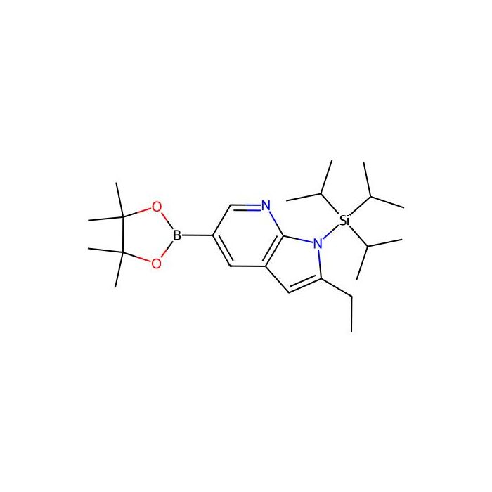 2-Ethyl-5-(4,4,5,5-tetramethyl-1,3,2-dioxaborolan-2-yl)-1-(triisopropylsilyl)-1H-pyrrolo[2,3-b]pyridine - ≥95% CAS No(1357387-65-5) by Aladdin Scientific