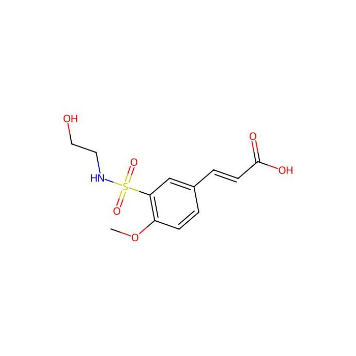 (2E)-3-(3-([(2-Hydroxyethyl)amino]sulfonyl)-4-methoxyphenyl)acrylic acid -  CAS No(321979-13-9) by Aladdin Scientific