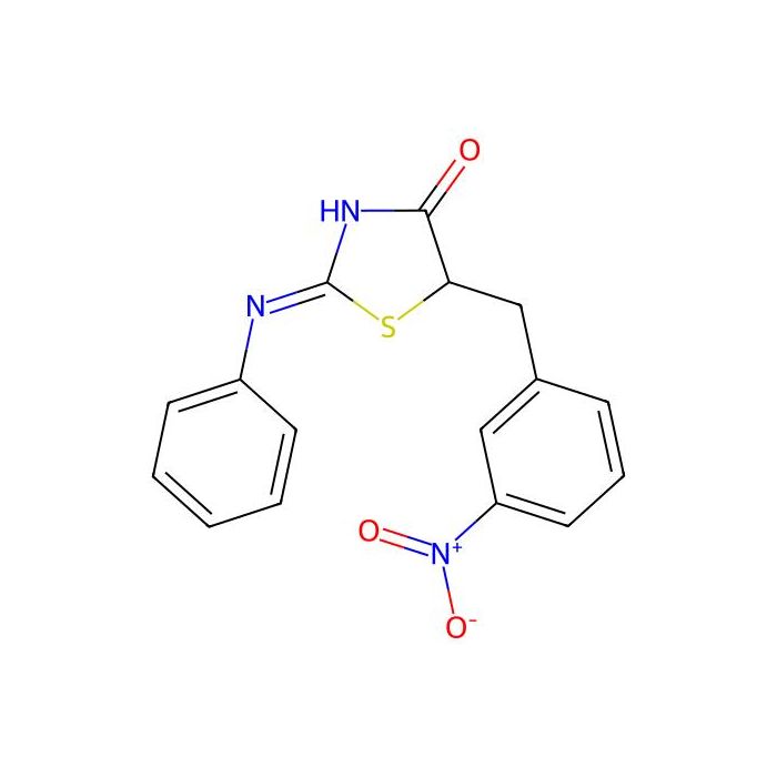 (2E)-5-(3-nitrobenzyl)-2-(phenylimino)-1,3-thiazolidin-4-one -  CAS No(219554-77-5) by Aladdin Scientific