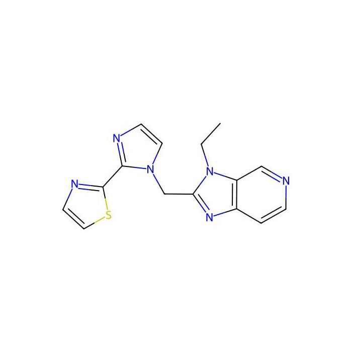 2-(1-((3-Ethyl-3H-imidazo[4,5-c]pyridin-2-yl)methyl)-1H-imidazol-2-yl)thiazole - ≥95% CAS No(438553-83-4) by Aladdin Scientific