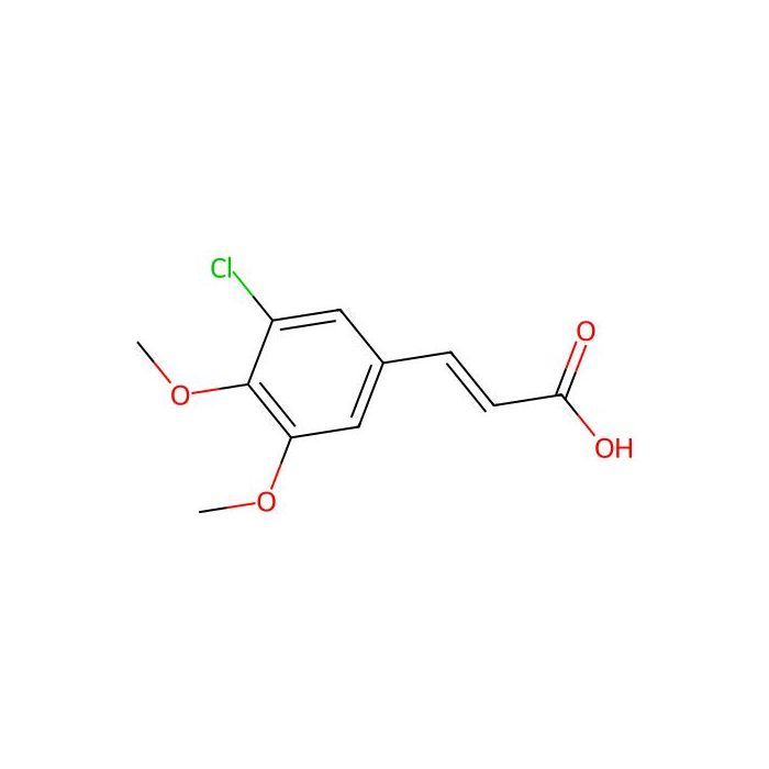 (2E)-3-(3-chloro-4,5-dimethoxyphenyl)prop-2-enoic acid - ≥98% CAS No(1022080-99-4) by Aladdin Scientific