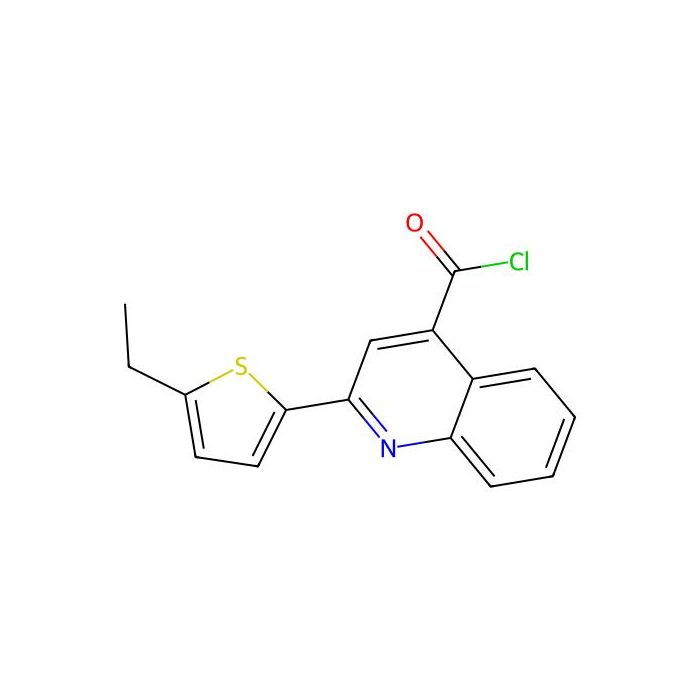 2-(5-Ethyl-2-thienyl)quinoline-4-carbonyl chloride - ≥97% CAS No(1160264-89-0) by Aladdin Scientific