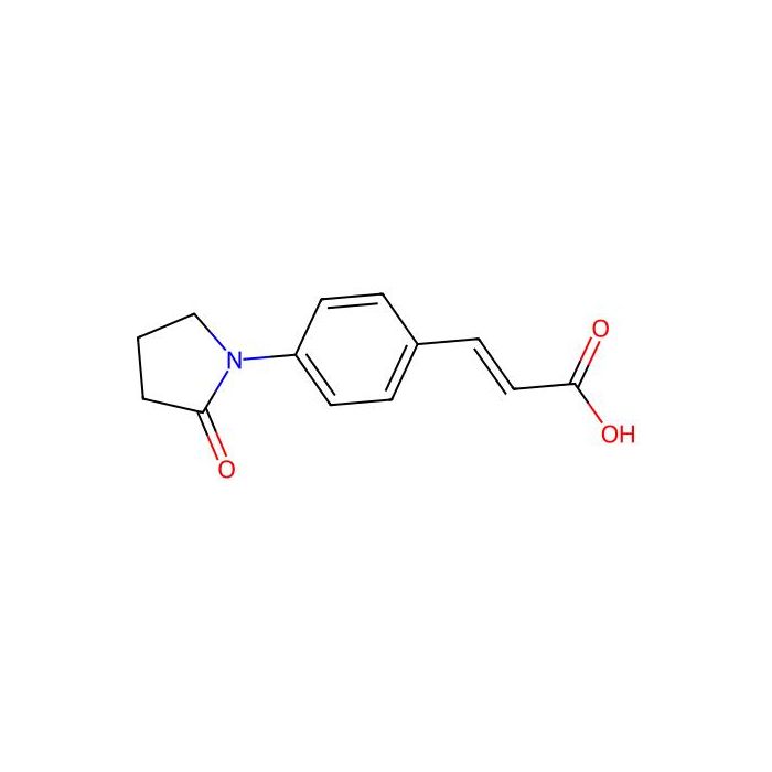 (2E)-3-(4-(2-oxopyrrolidin-1-yl)phenyl)prop-2-enoic acid - ≥95% CAS No(194928-68-2) by Aladdin Scientific