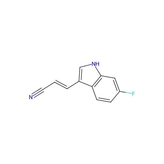 (E)-3-(6-Fluoro-1H-indol-3-yl)acrylonitrile - ≥98% CAS No(1316695-32-5) by Aladdin Scientific