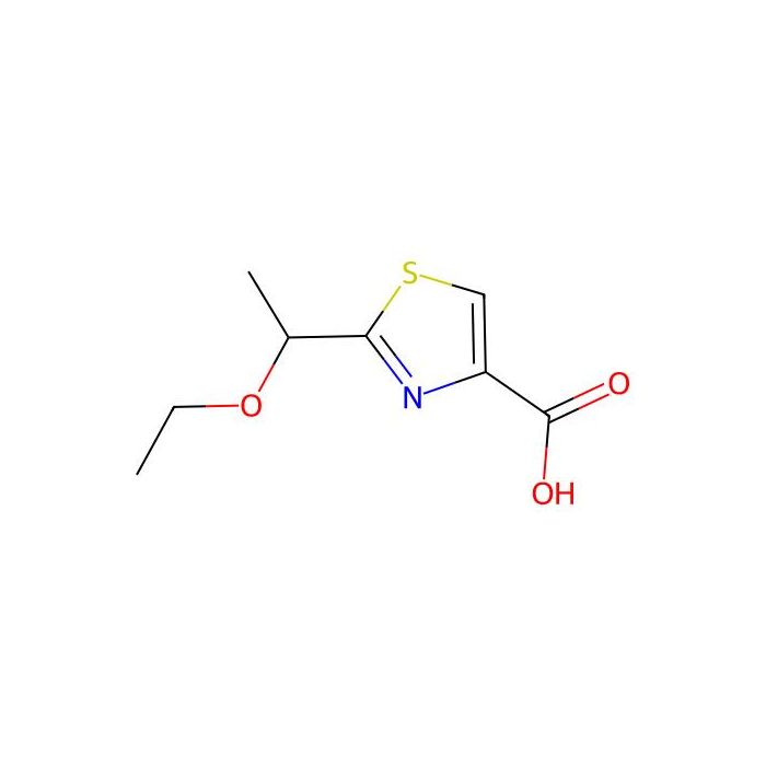 2-(1-Ethoxyethyl)-1,3-thiazole-4-carboxylic acid - ≥95% CAS No(1297543-41-9) by Aladdin Scientific