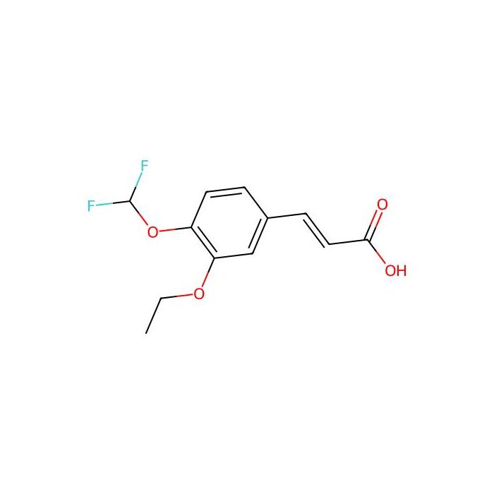 (2E)-3-(4-(difluoromethoxy)-3-ethoxyphenyl)prop-2-enoic acid - ≥95% CAS No(757220-57-8) by Aladdin Scientific