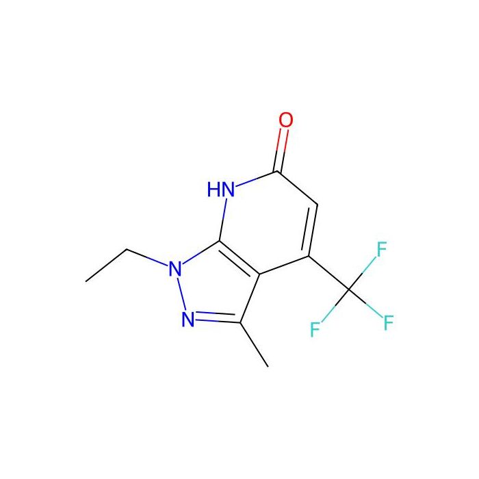 1-ethyl-3-methyl-4-(trifluoromethyl)-1H,6H,7H-pyrazolo[3,4-b]pyridin-6-one - ≥97% CAS No(832727-80-7) by Aladdin Scientific