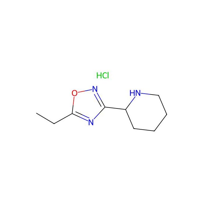 2-(5-Ethyl-1,2,4-oxadiazol-3-yl)piperidine hydrochloride - ≥98% CAS No(1258641-02-9) by Aladdin Scientific