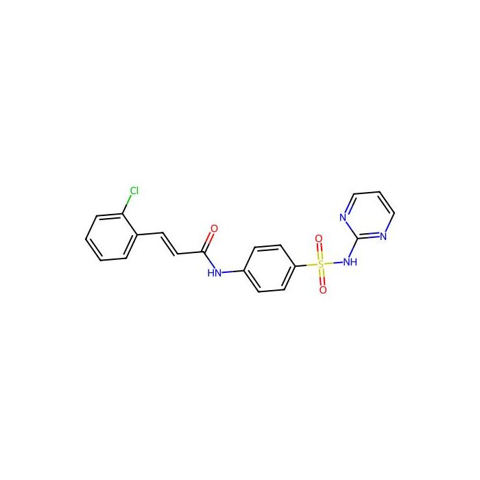 (2E)-3-(2-Chlorophenyl)-N-{4-[(pyrimidin-2-YL)sulfamoyl]phenyl}prop-2-enamide - ≥95% CAS No(873307-13-2) by Aladdin Scientific