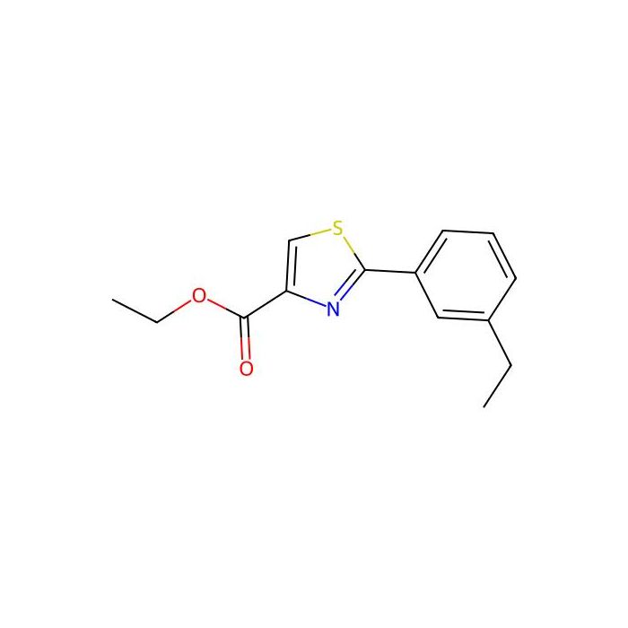 2-(3-Ethyl-phenyl)-thiazole-4-carboxylic acid ethyl ester - ≥95% CAS No(885278-81-9) by Aladdin Scientific